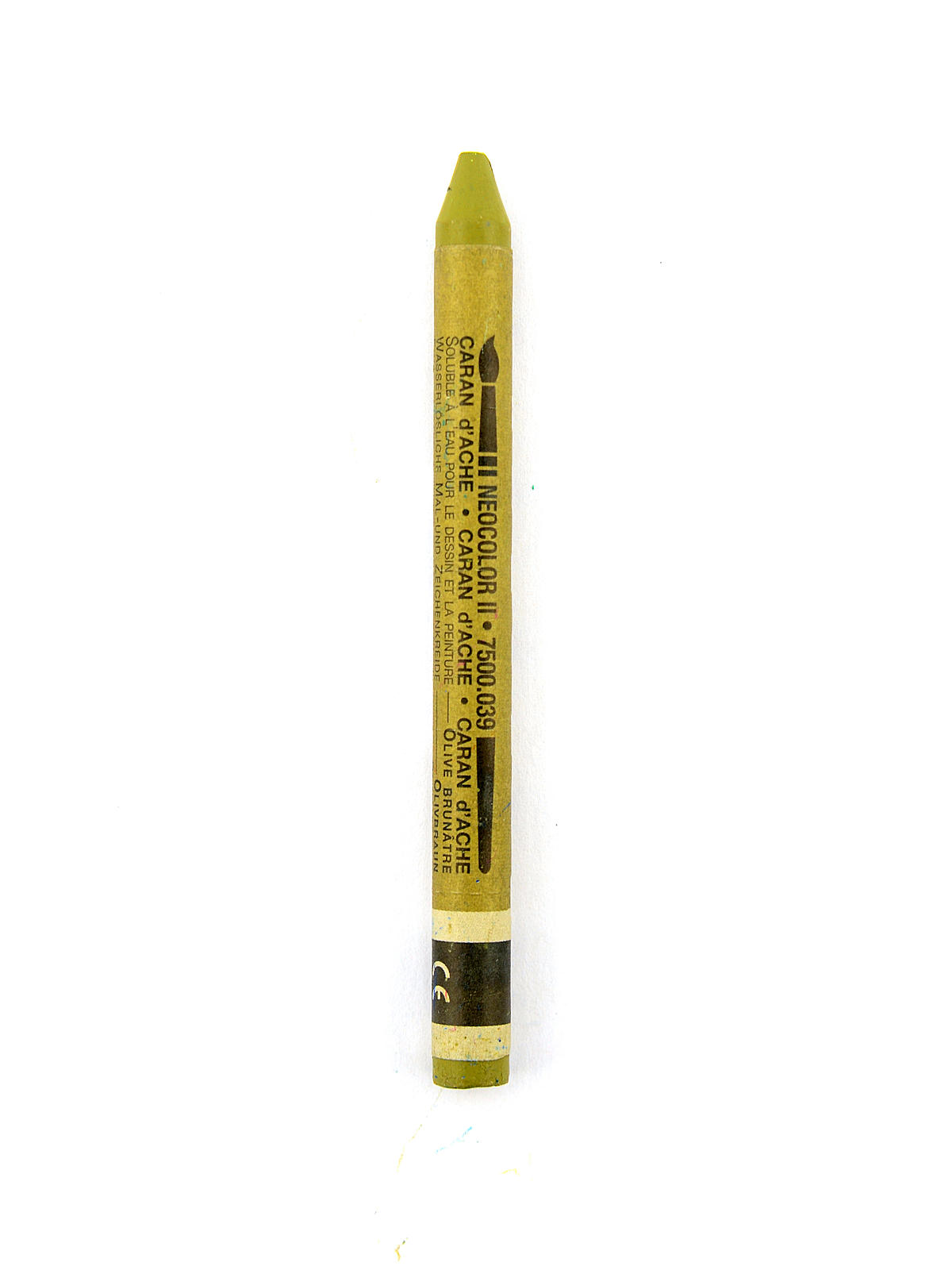 Neocolor II Aquarelle Water Soluble Wax Pastels olive brown