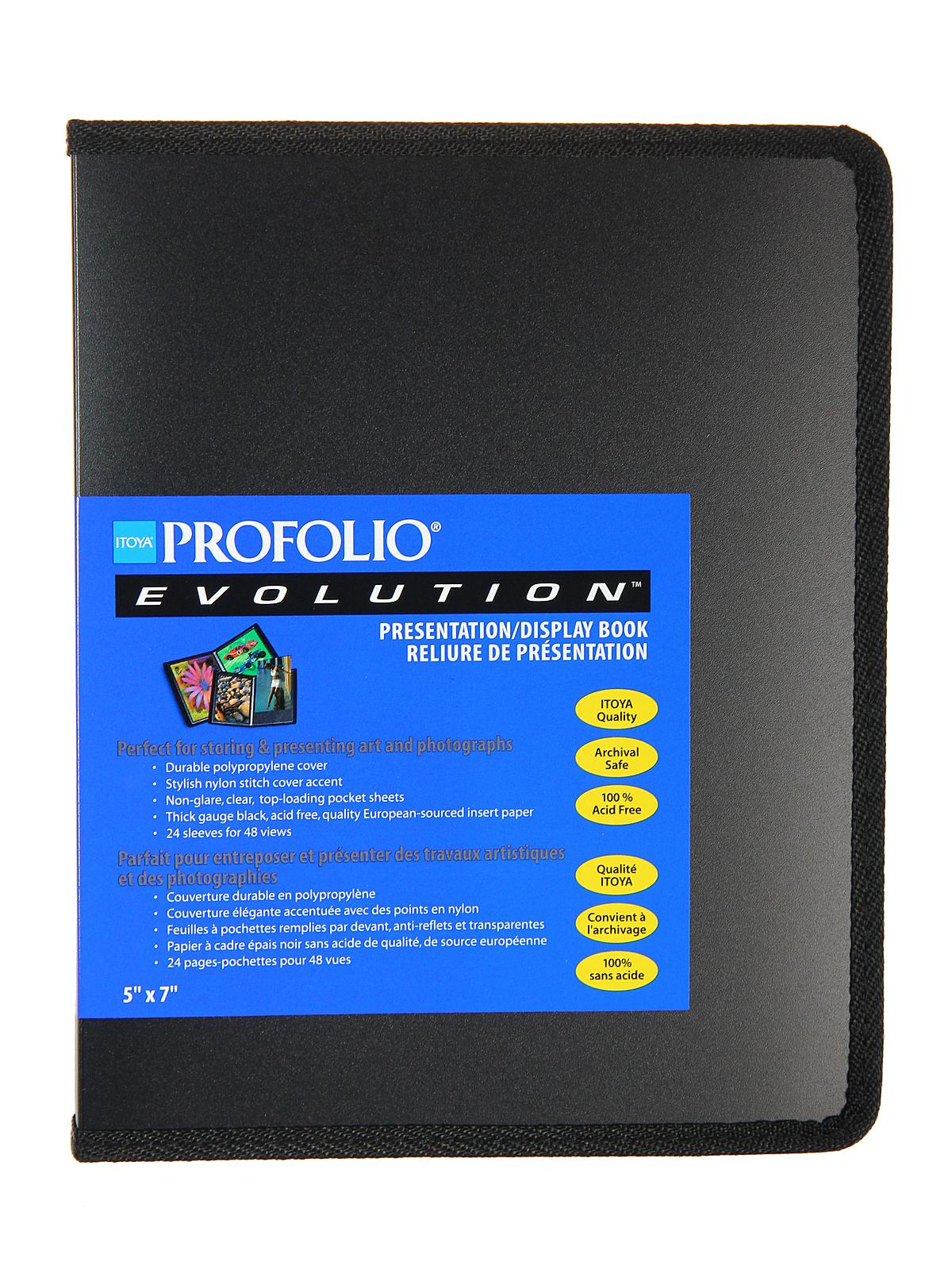 Art Profolio Evolution Presentation Display Book 5 in. x 7 in.