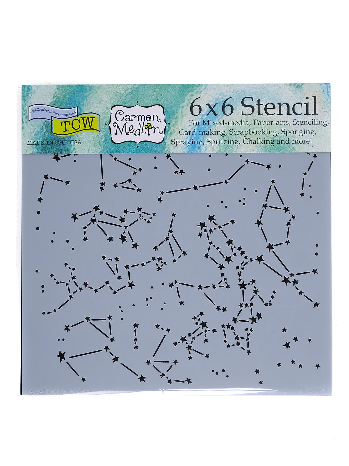 Stencils constellations 6 in. x 6 in.