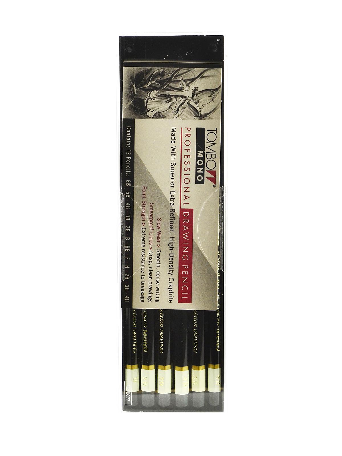 Mono Professional Drawing Pencils assorted set of 12