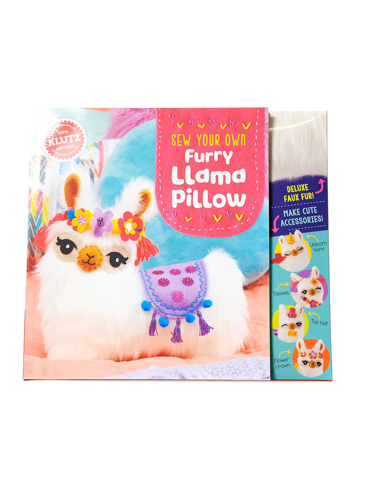 Sew Your Own Furry Llama Pillow each