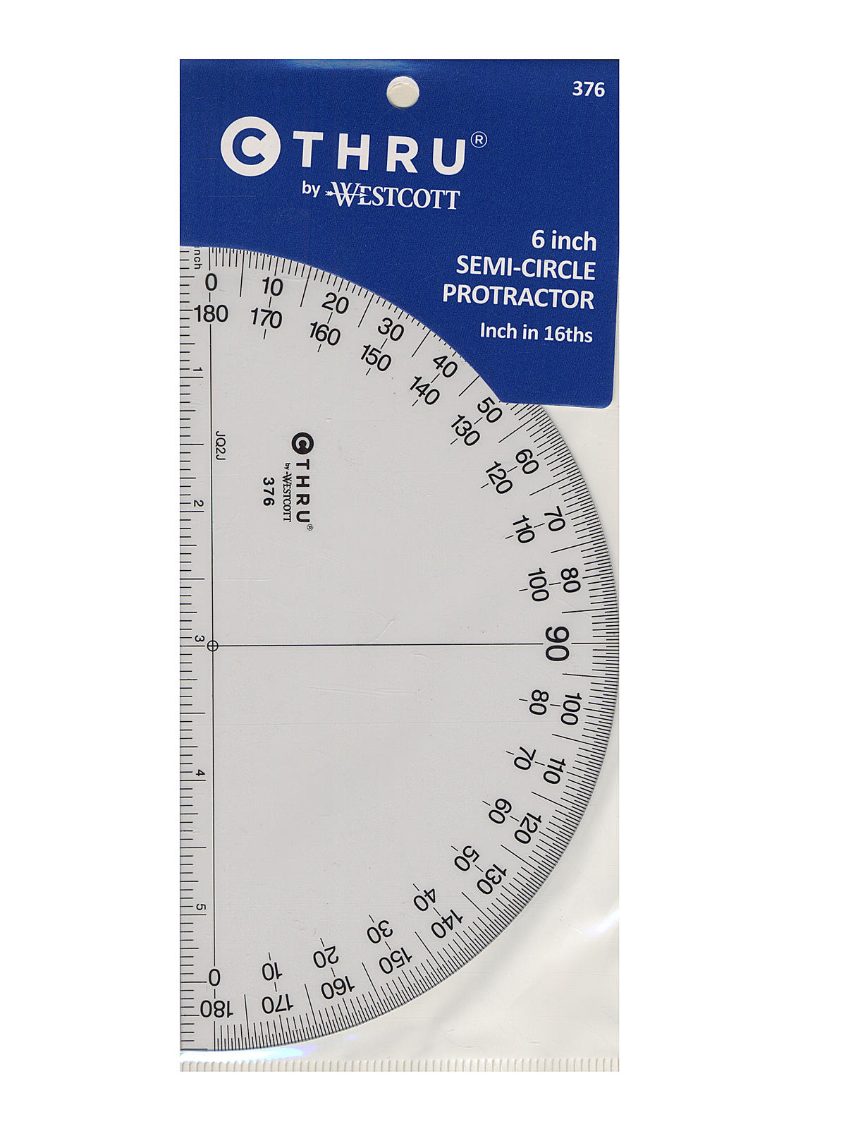 180 Degree Protractors 6 In.