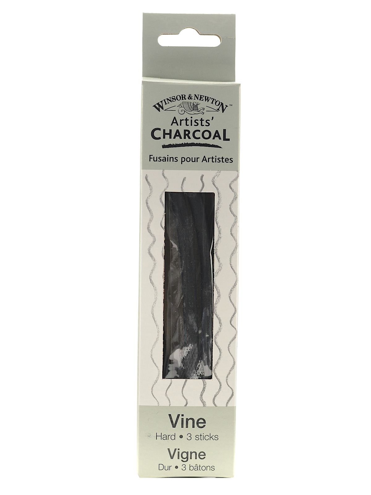 Artists' Charcoal vine hard box of 3