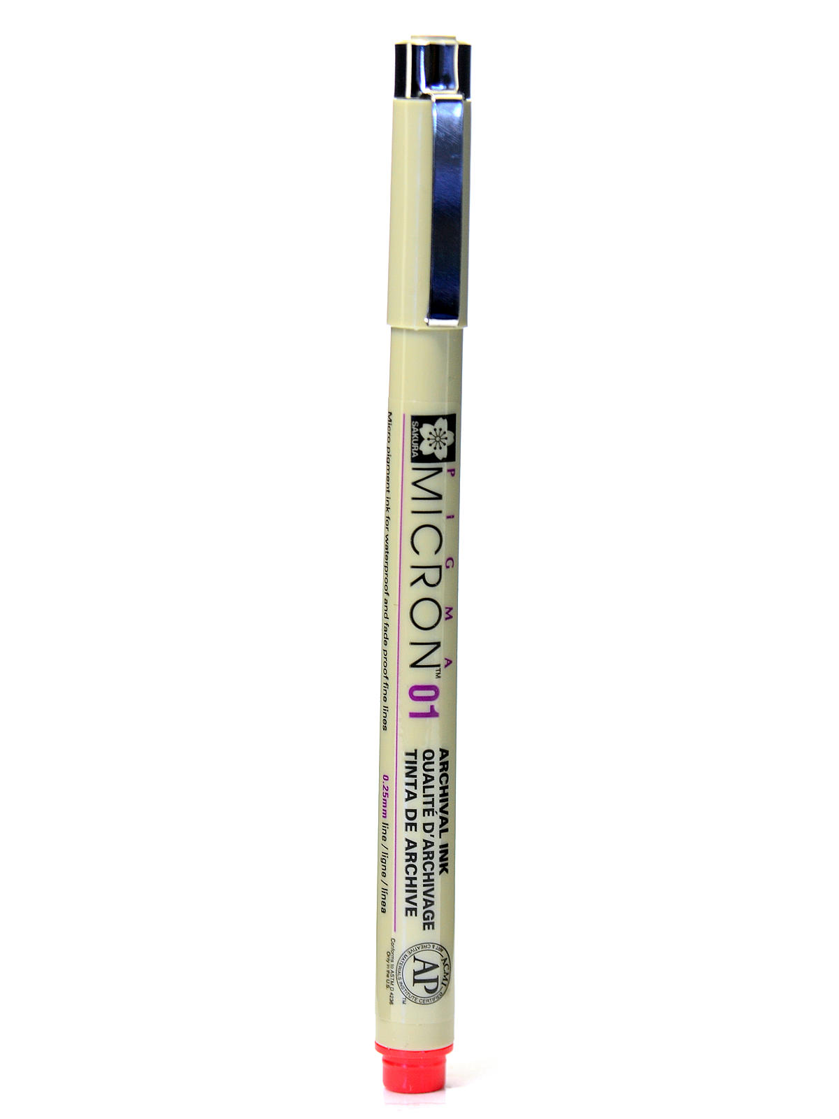 Pigma Micron red 01 (0.25 mm)