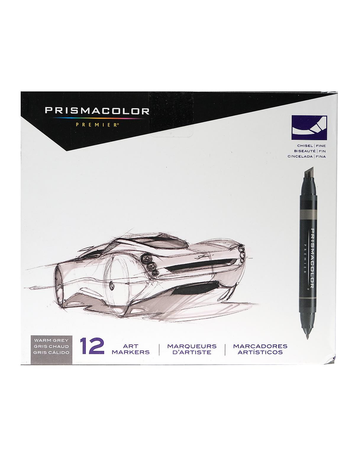 Marker Sets warm gray set of 12