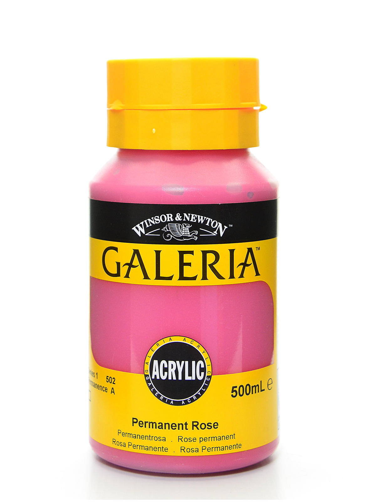 Galeria Flow Formula Acrylic Colours permanent rose 500 ml 502