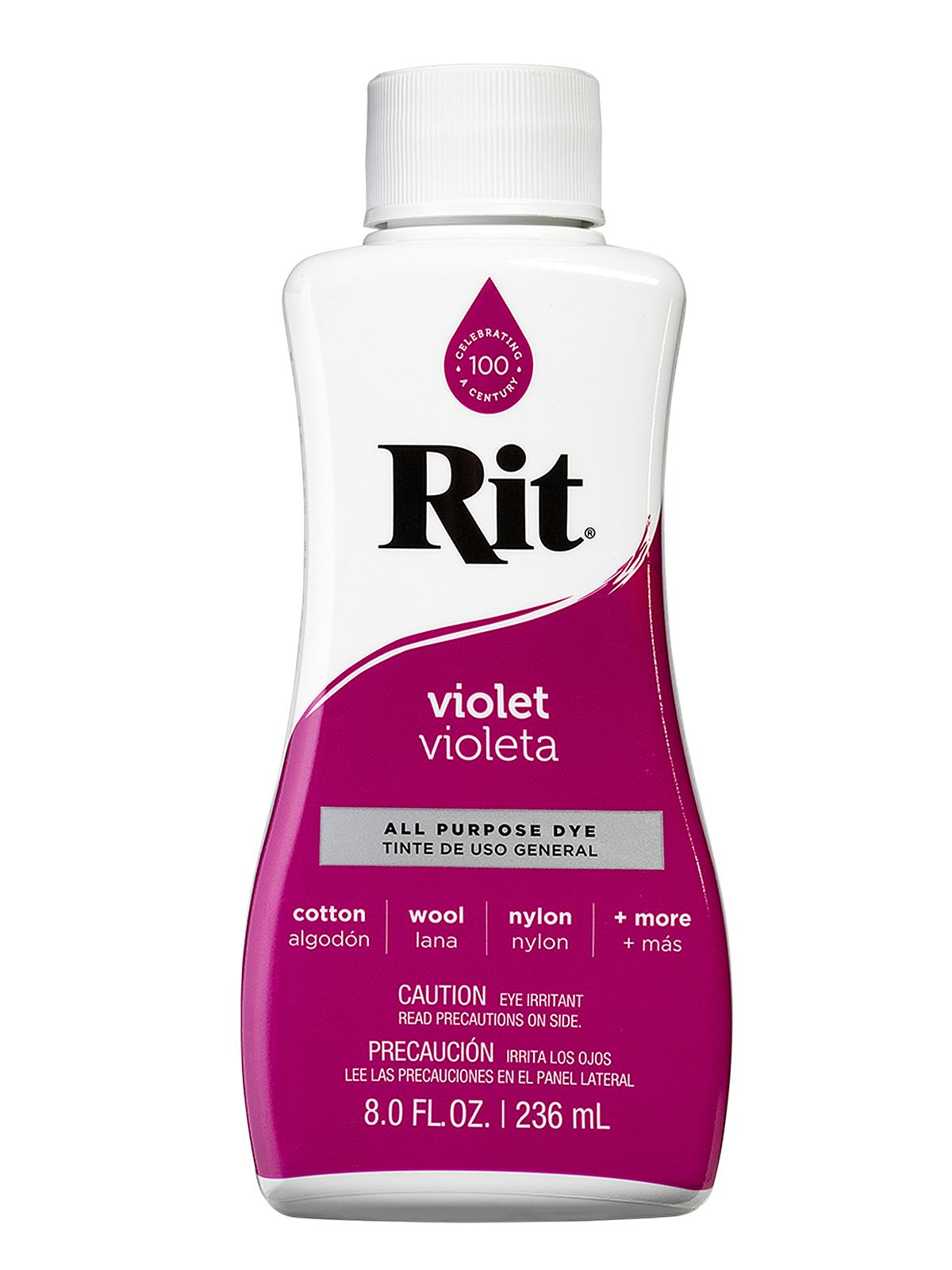 Dyes violet liquid 8 oz. bottle