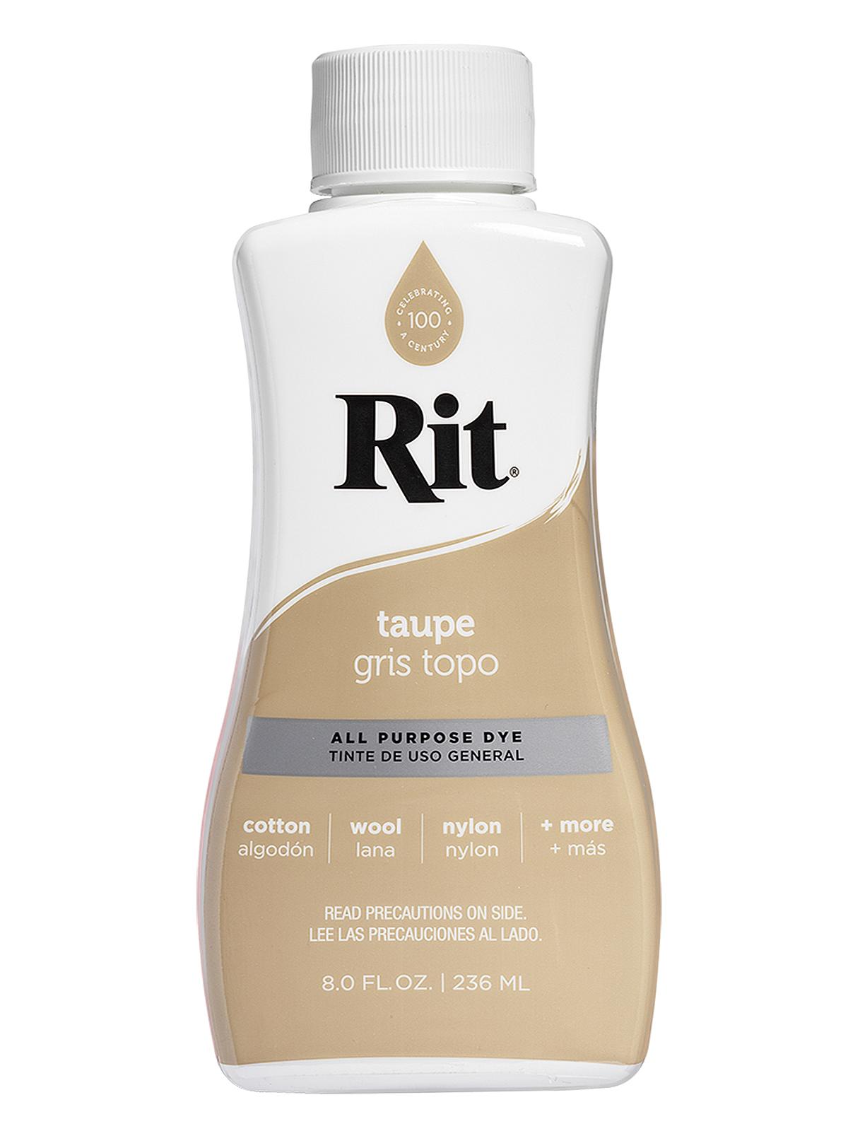 Dyes taupe liquid 8 oz. bottle