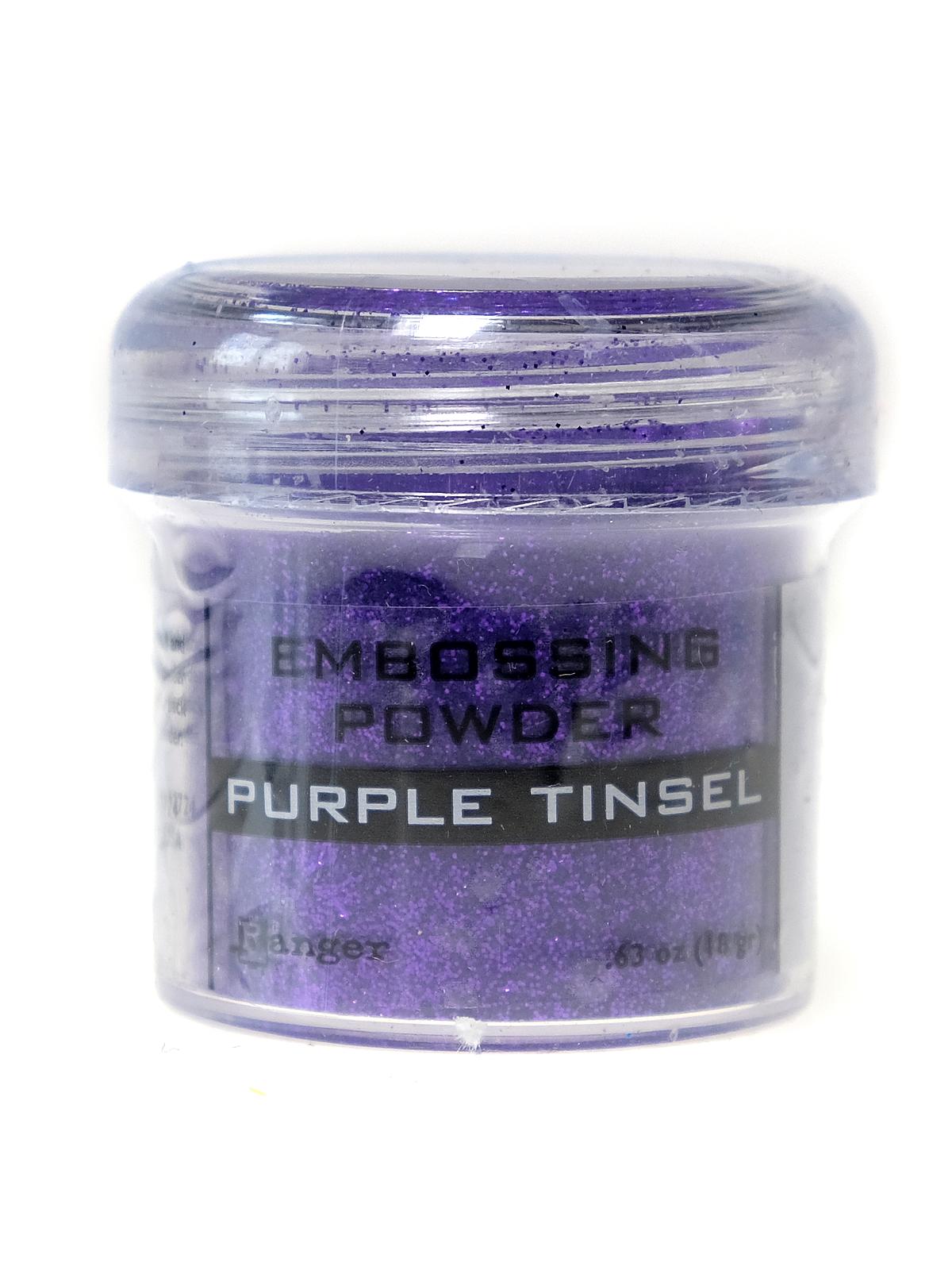 Embossing Powders purple tinsel 0.63 oz. jar