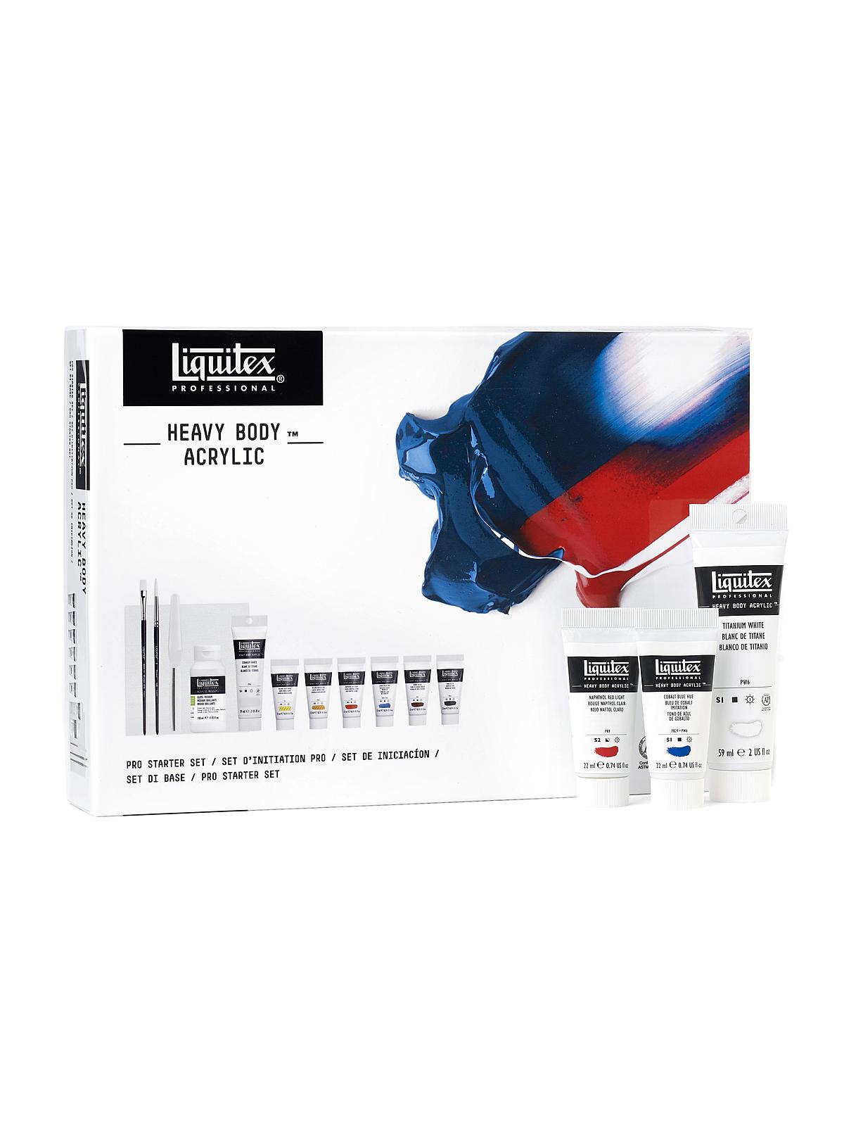 Heavy Body Acrylic Sets starter set assorted