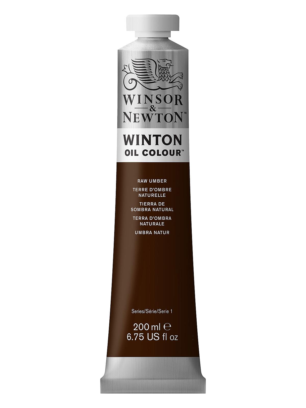 Winton Oil Colours 200 ml raw umber 554