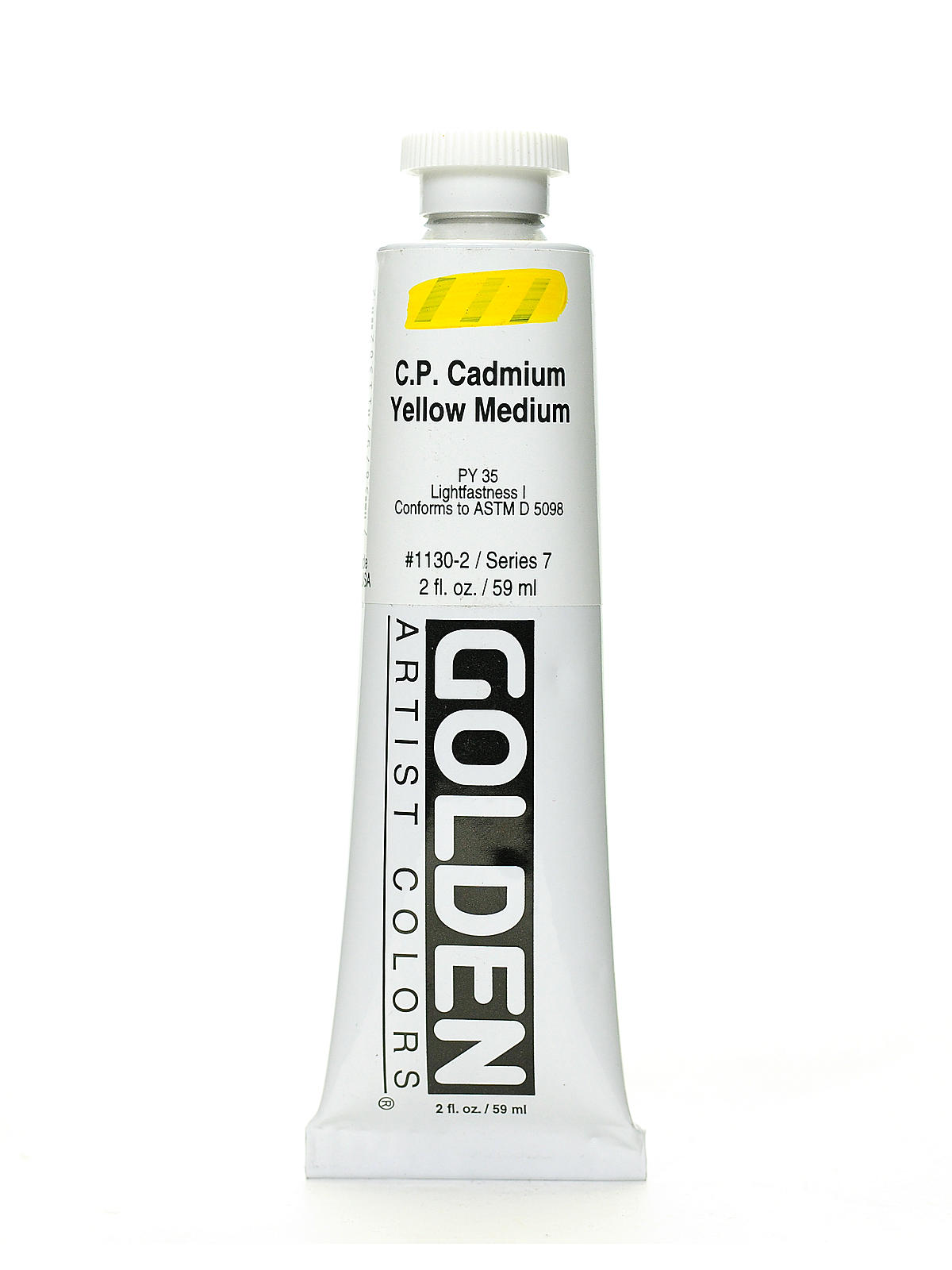 Heavy Body Acrylics cadmium yellow medium (CP) 2 oz.