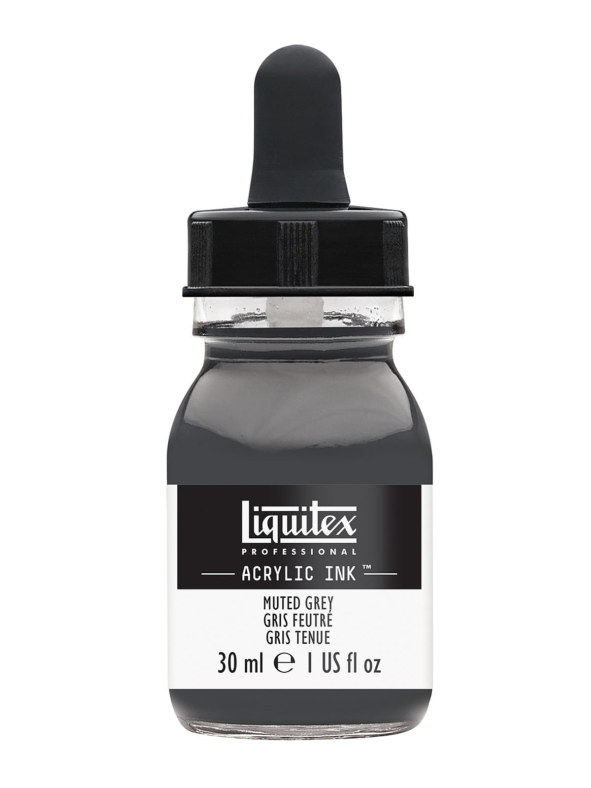 Professional Acrylic Inks Muted Grey 505 30 Ml