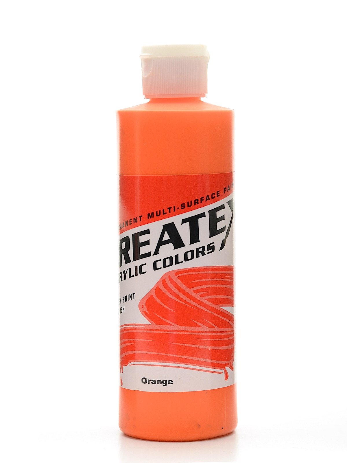 Acrylic Colors Orange 8 Oz.