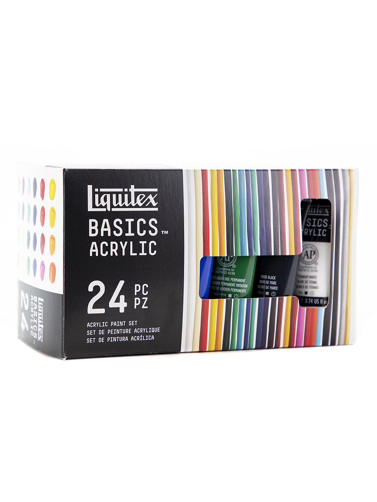 Basics Acrylic Sets Best Sellers set of 24
