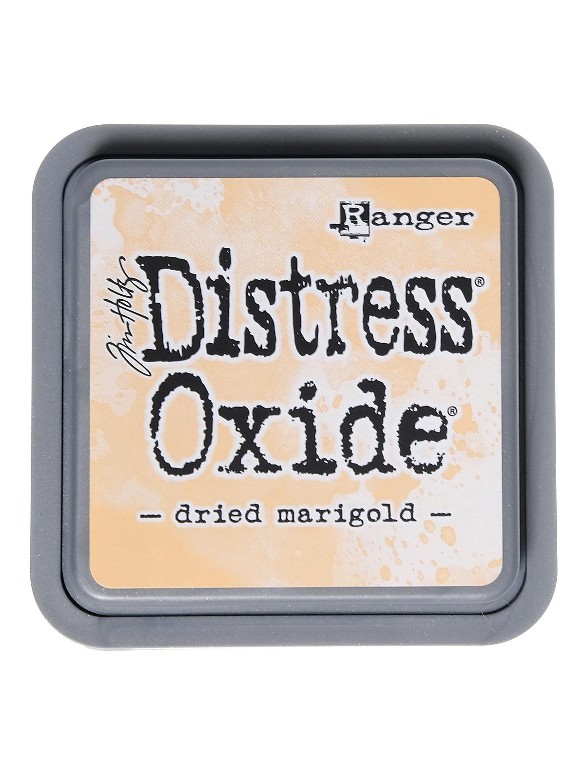Tim Holtz Distress Oxides dried marigold pad