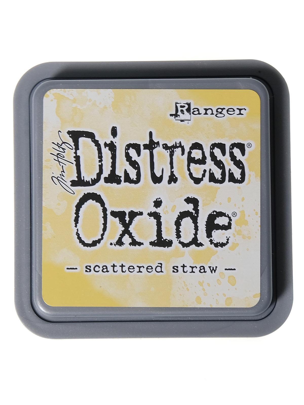 Tim Holtz Distress Oxides scattered straw pad