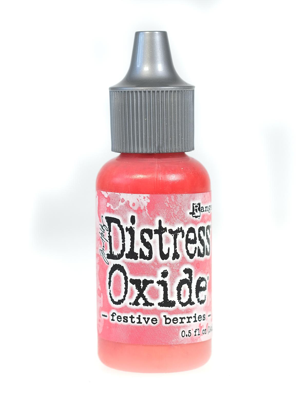 Tim Holtz Distress Oxides festive berries 0.5 oz. reinker bottle