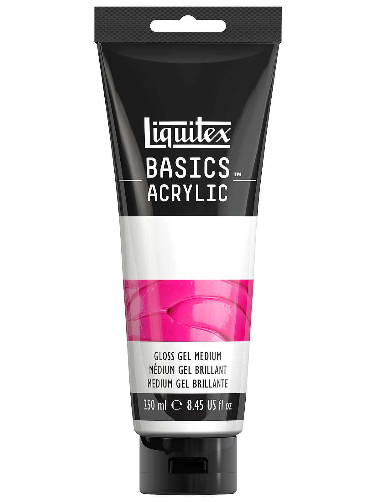 Basics Mediums & Varnishes gloss gel medium 8.5 oz. tube