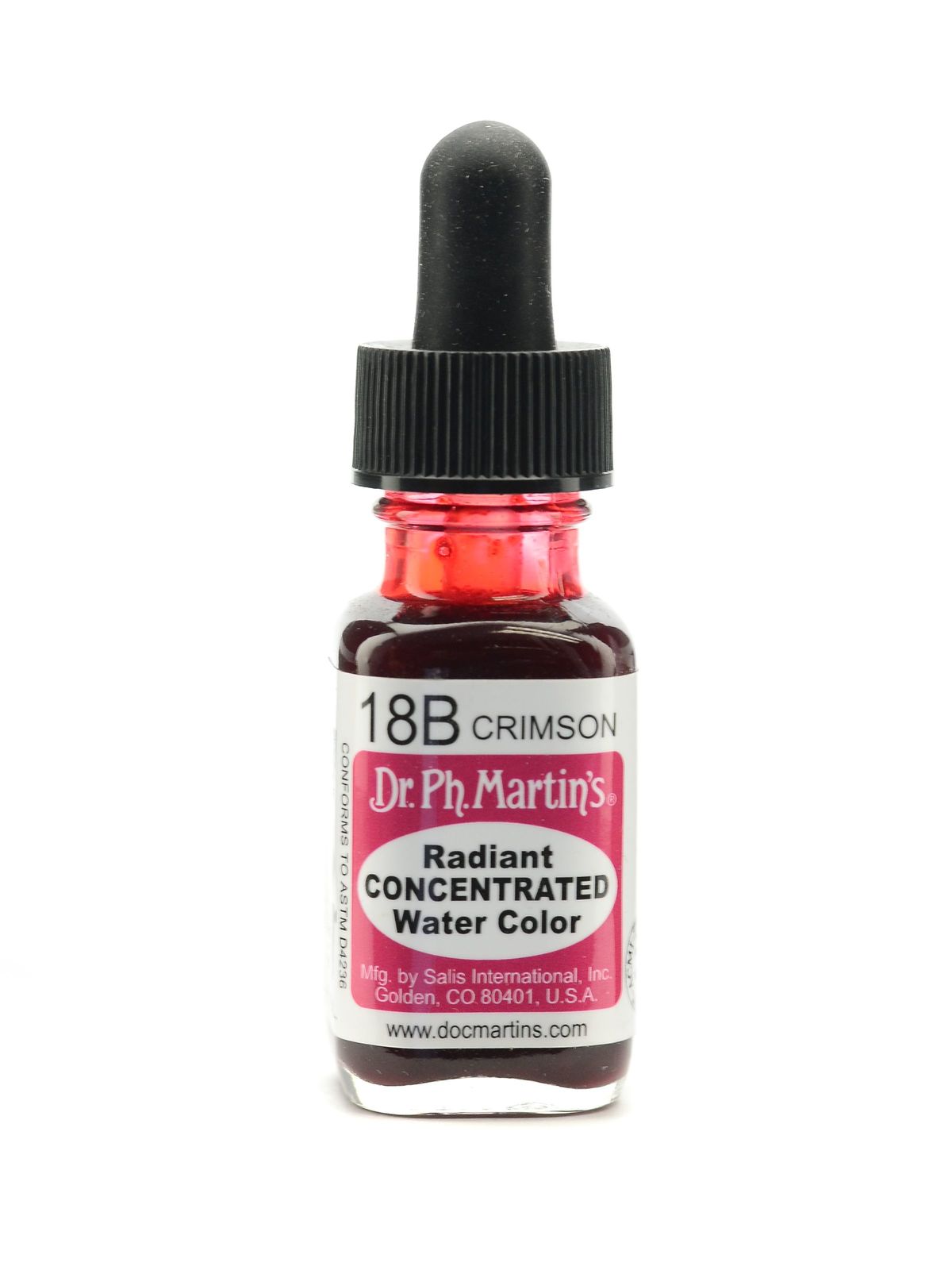 Radiant Concentrated Watercolors Crimson 1 2 Oz.