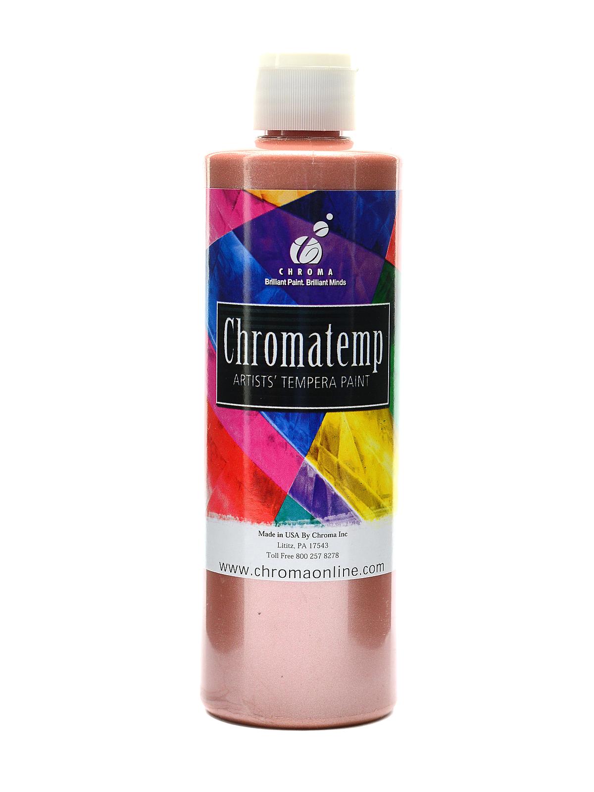 ChromaTemp Artists' Tempera Paint metallic copper 16.9 oz.