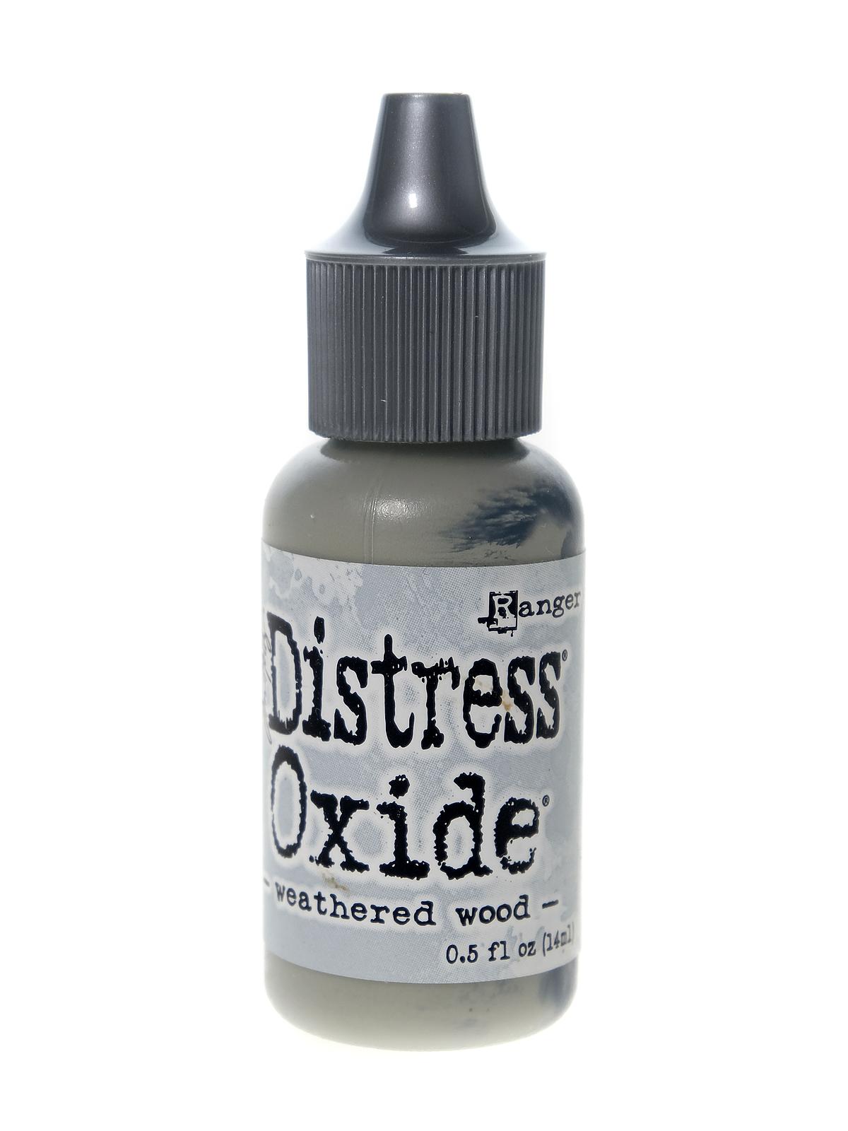 Tim Holtz Distress Oxides weathered wood 0.5 oz. reinker bottle