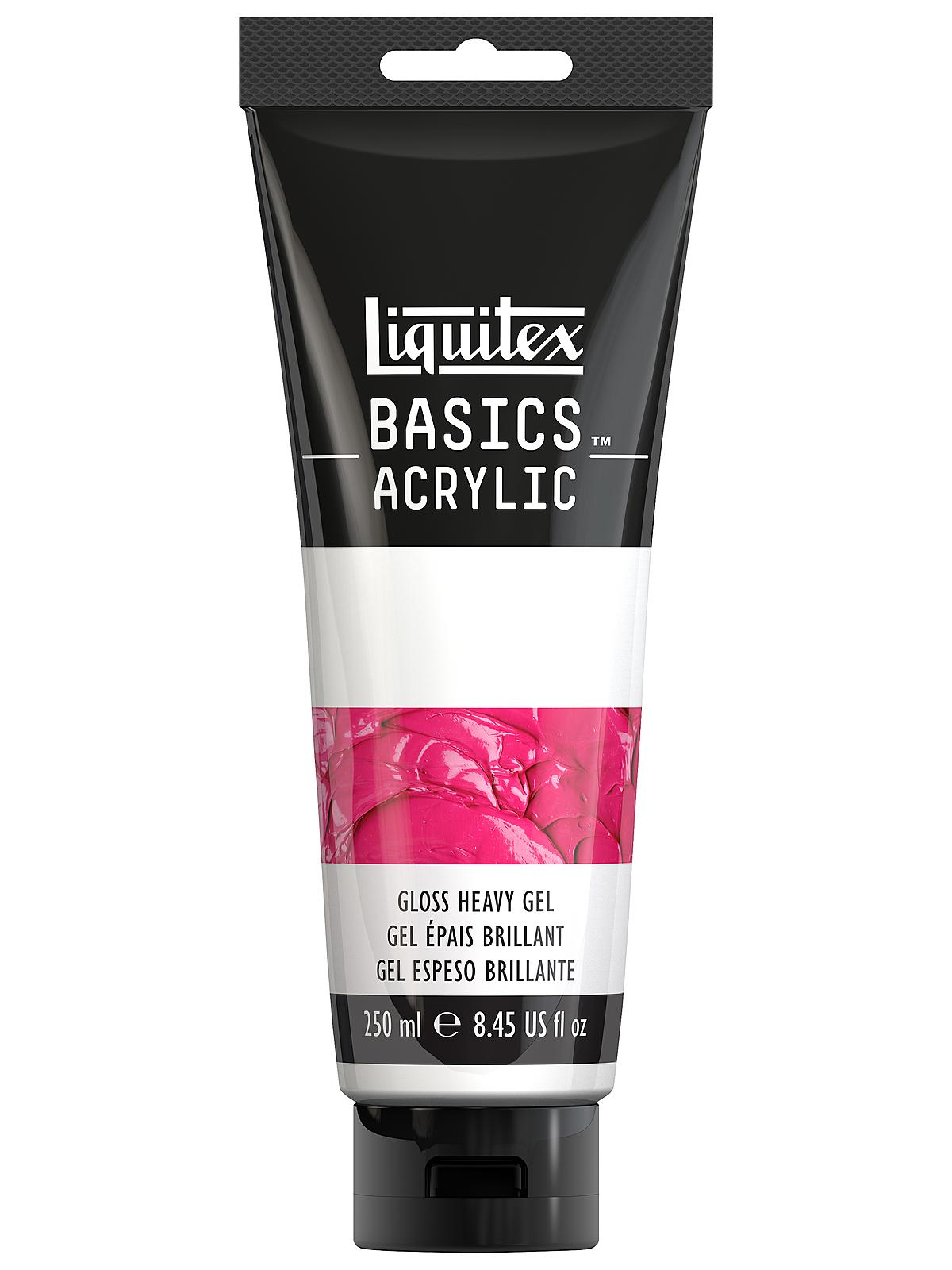 Basics Mediums & Varnishes gloss heavy gel 8.5 oz. tube