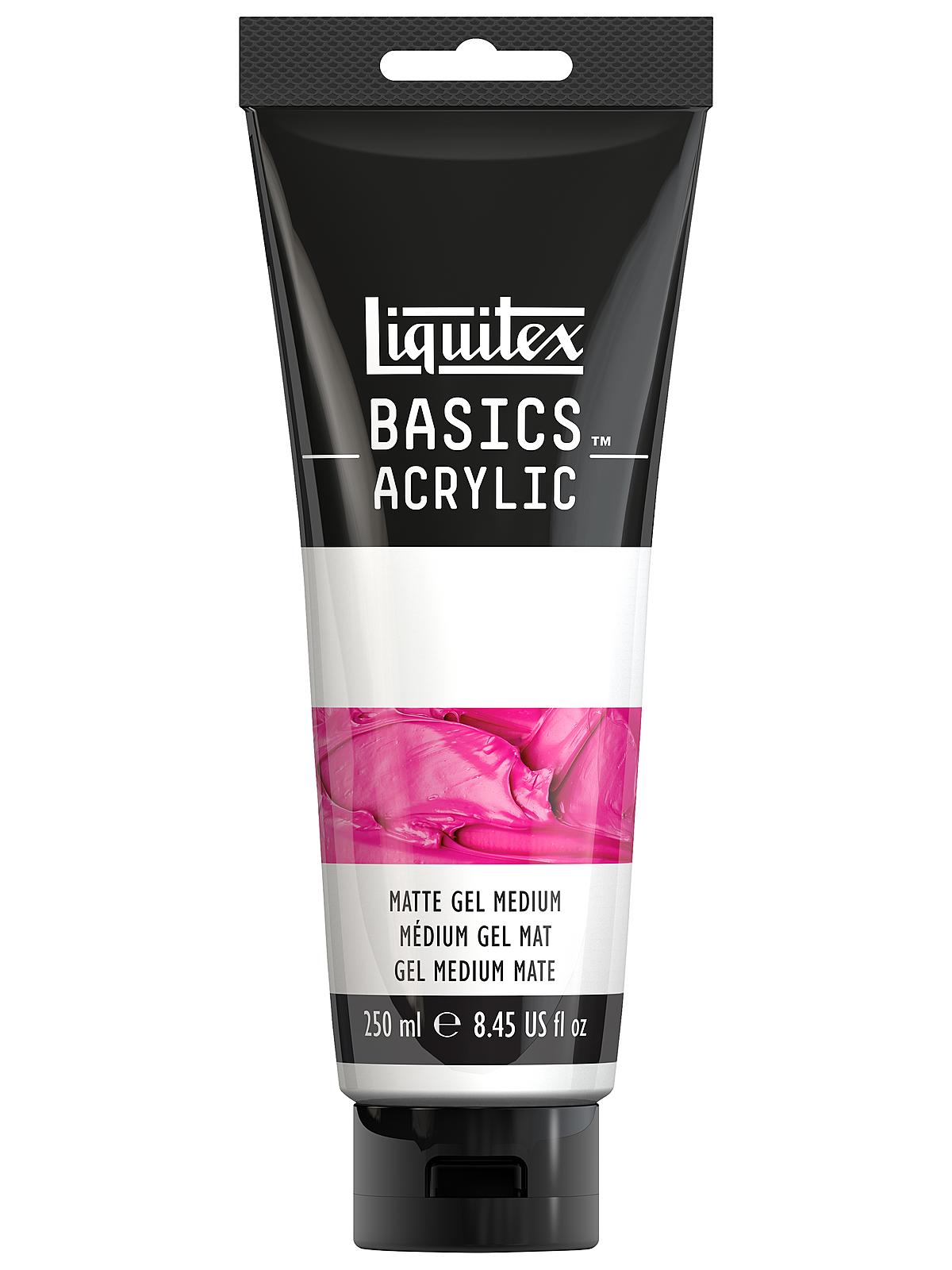 Basics Mediums & Varnishes matt gel medium 8.5 oz. tube