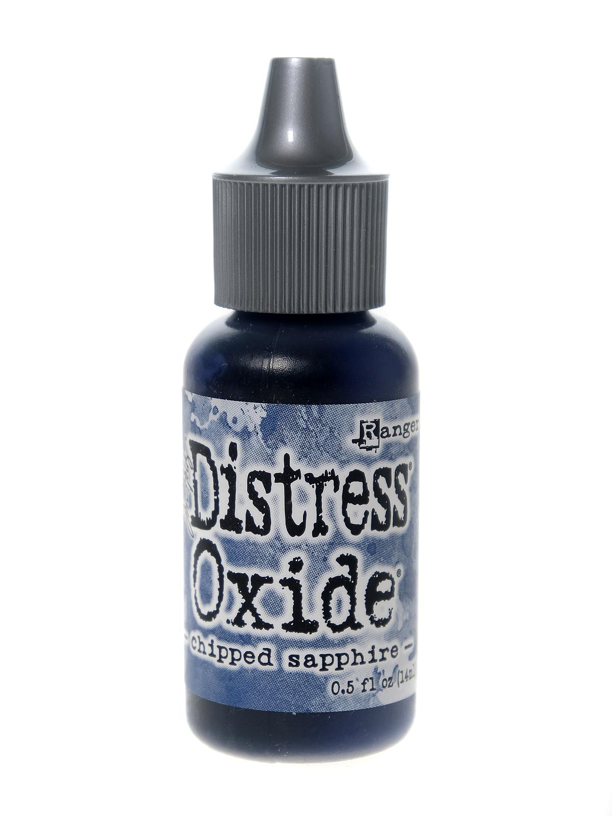 Tim Holtz Distress Oxides chipped sapphire 0.5 oz. reinker bottle