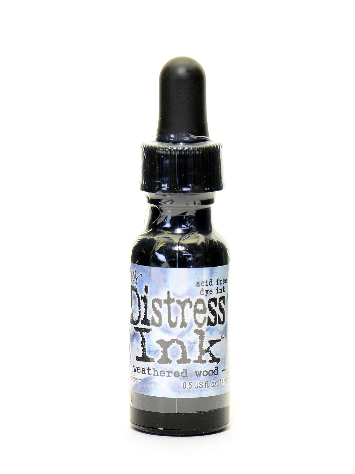 Tim Holtz Distress Ink weathered wood 0.5 oz. reinker bottle