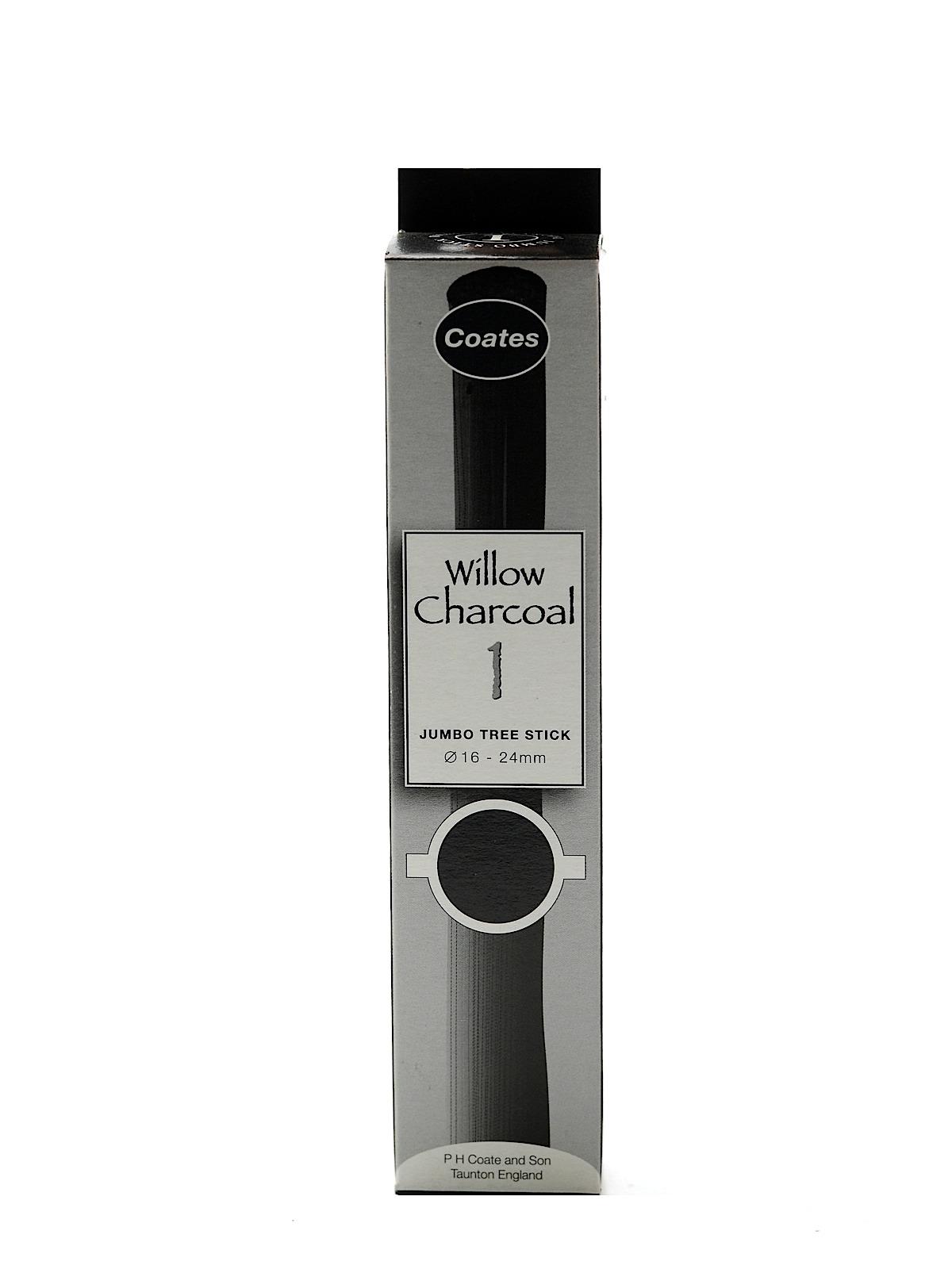 Willow Charcoal 16 Mm - 24 Mm Tree Stick Box Of 1