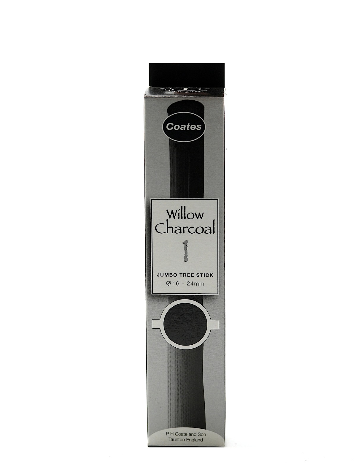 Willow Charcoal 16 mm - 24 mm tree stick box of 1