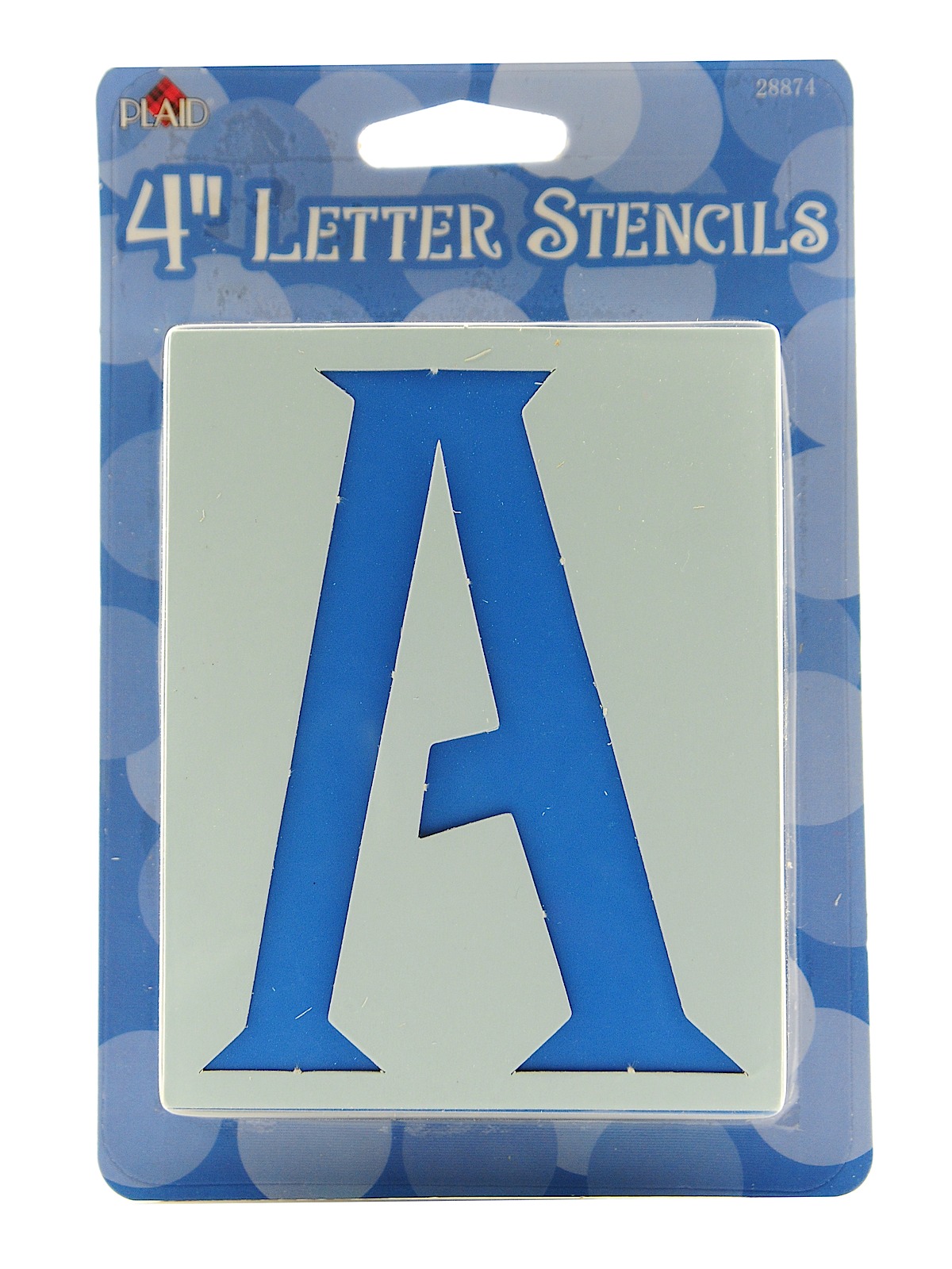 Stencil Letter Value Packs genie 4 in.