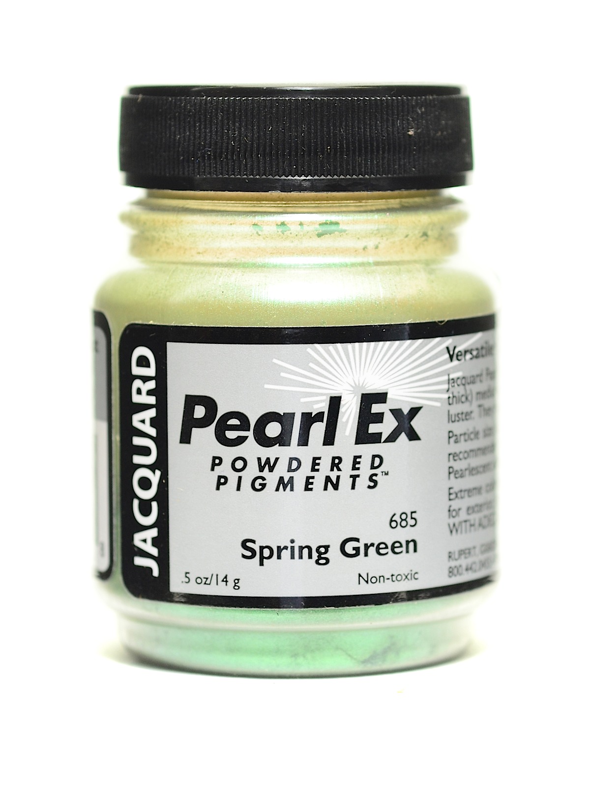 Pearl Ex Powdered Pigments Spring Green 0.50 Oz.
