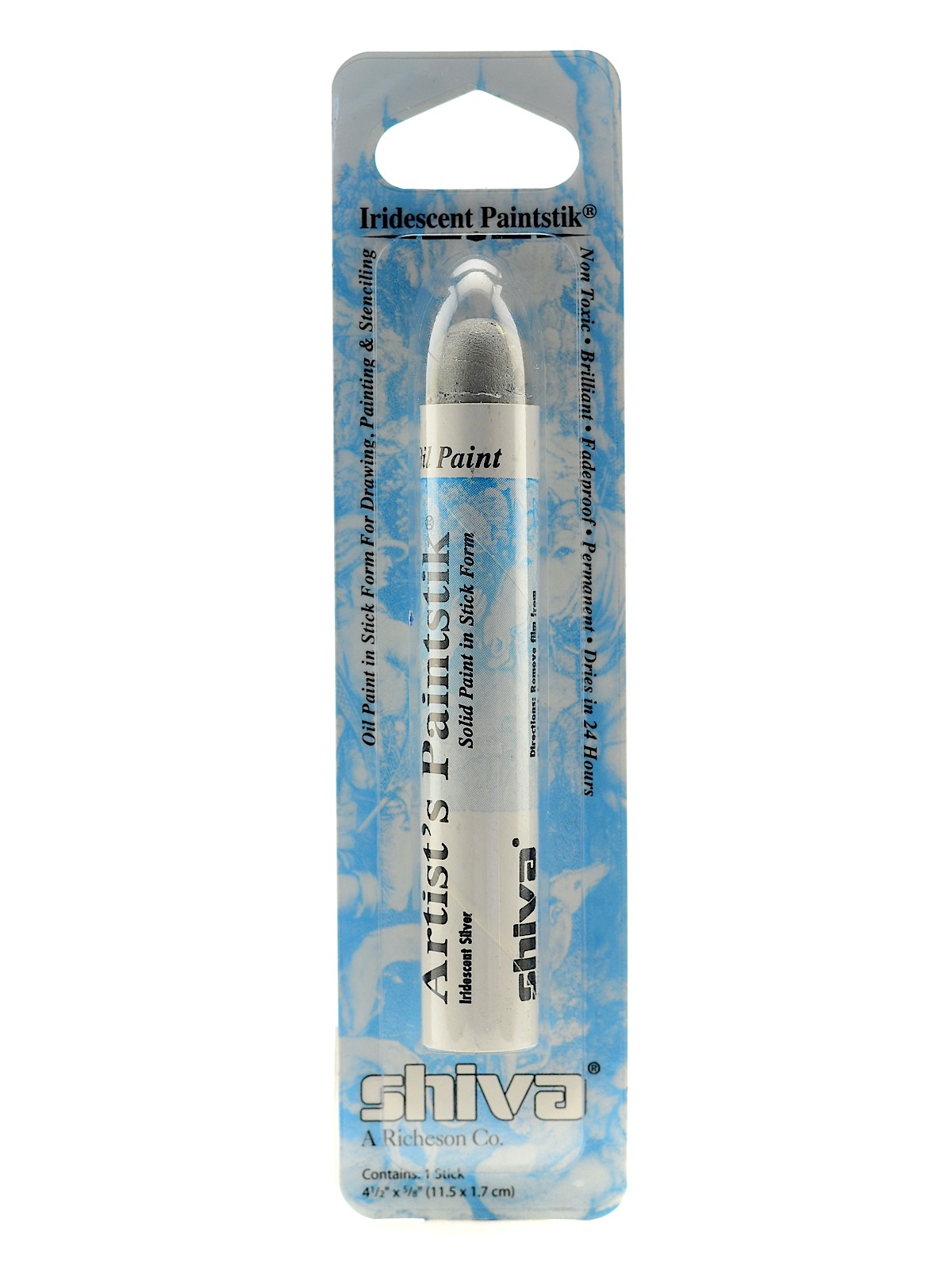 Artist's Paintstik Oil Colors Silver Iridescent