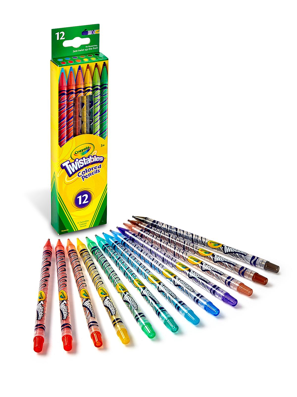 Twistables Colored Pencils Set Of 12