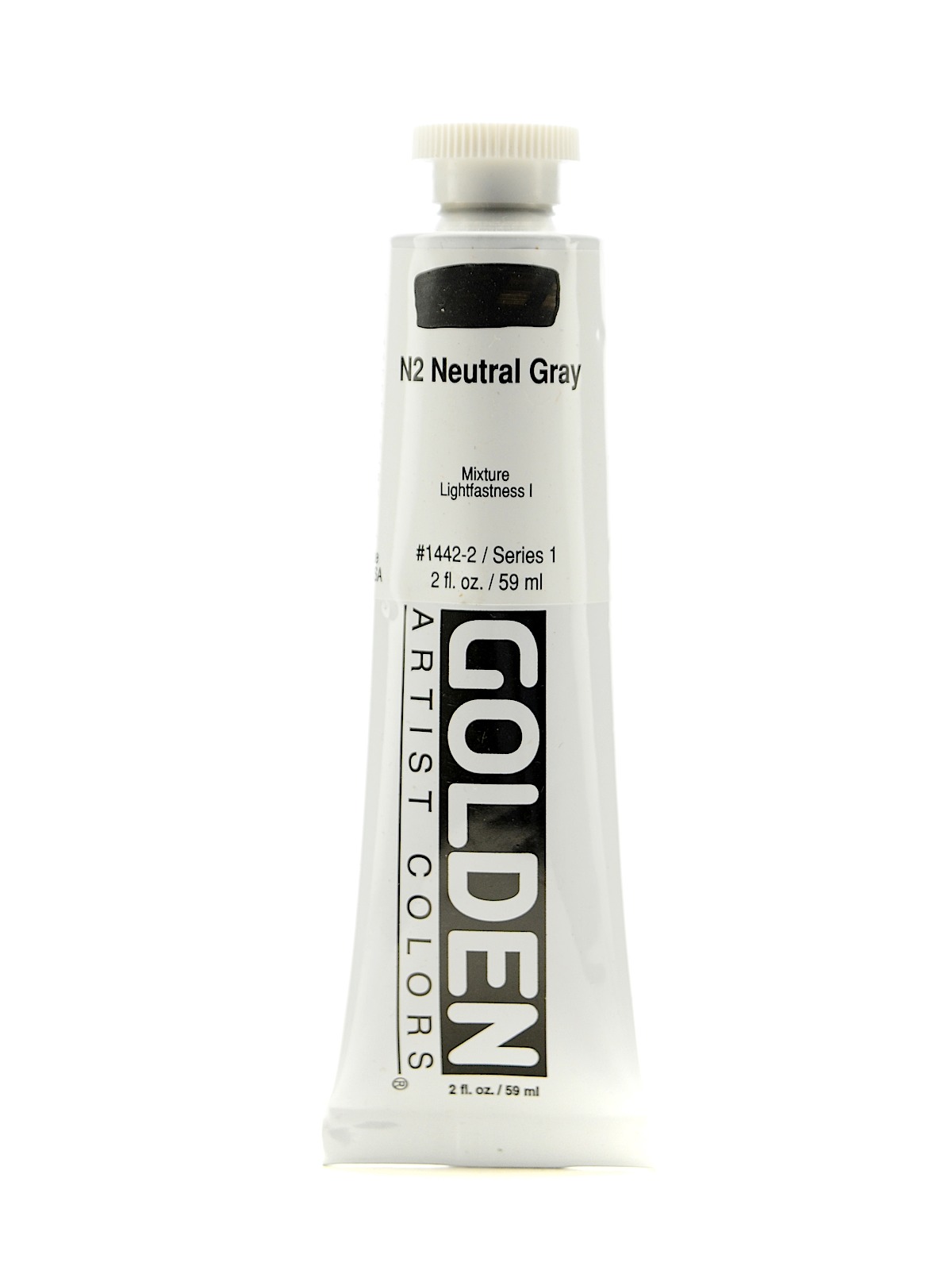 Heavy Body Acrylics neutral gray 2 2 oz.