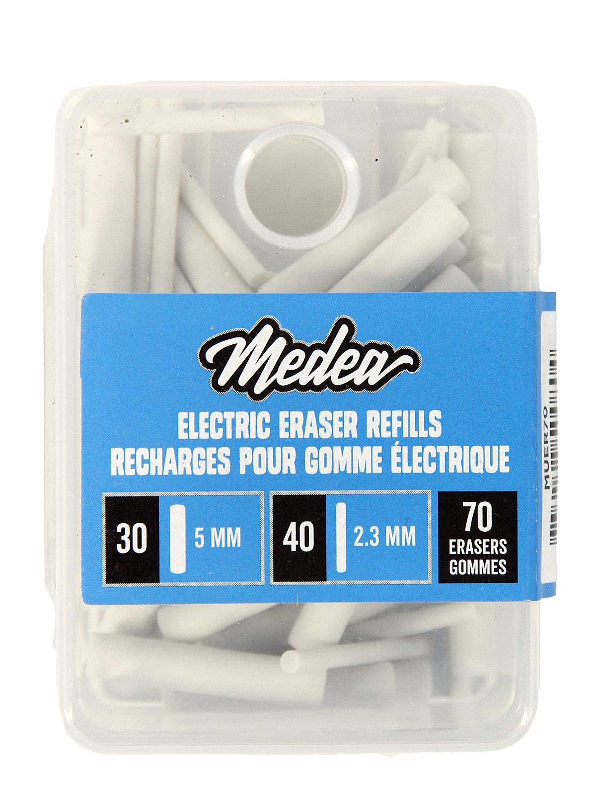 USB Rechargeable Electric Eraser assorted pack of 70 eraser refills