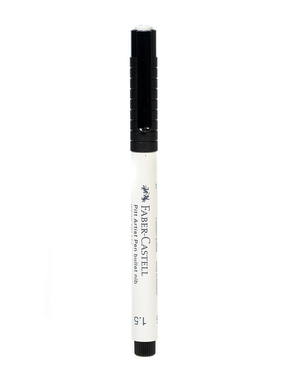 Pitt Artist Pen White bullet nib