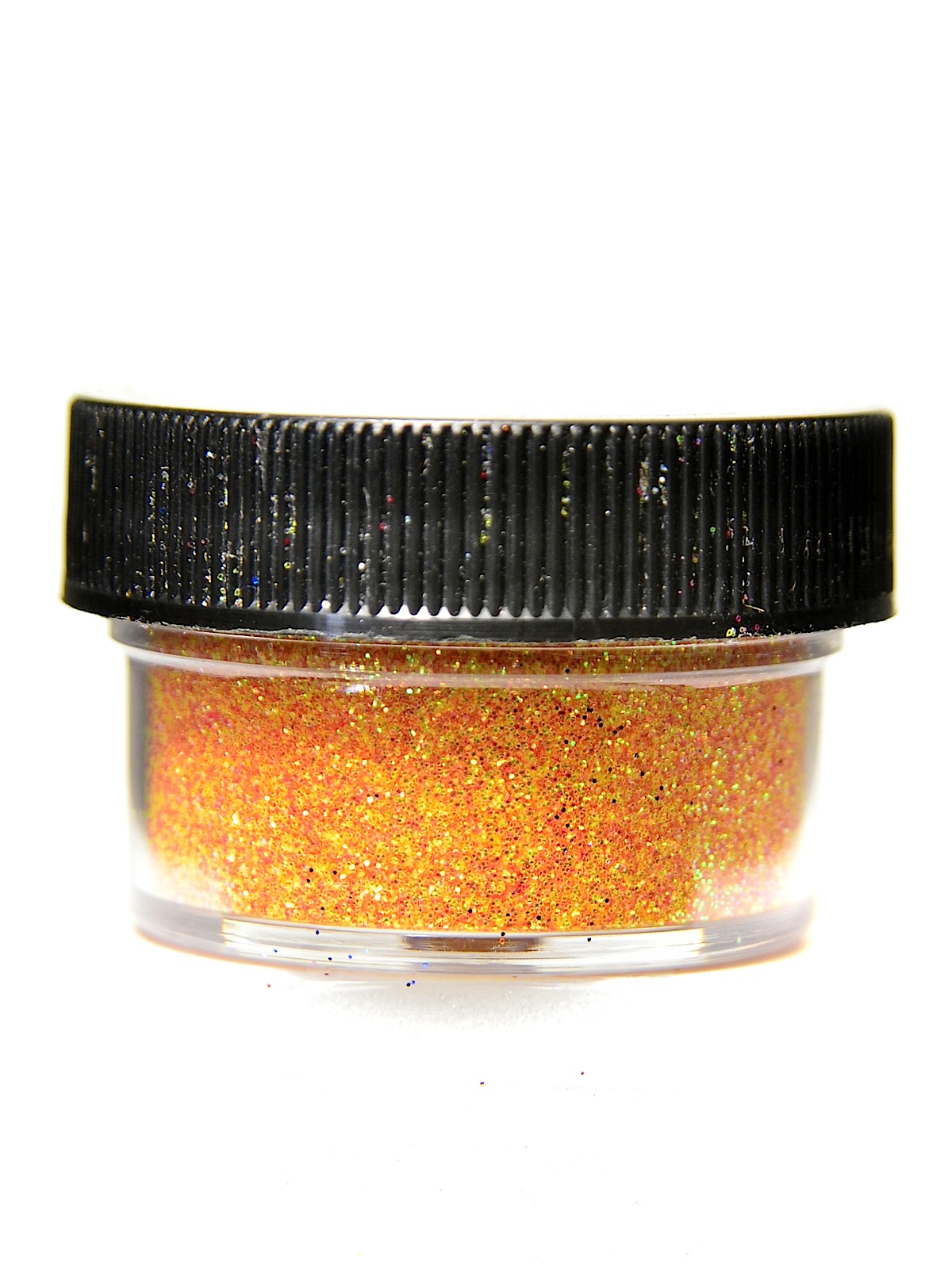 Ultrafine Transparent Glitter orange crush 1 2 oz. jar