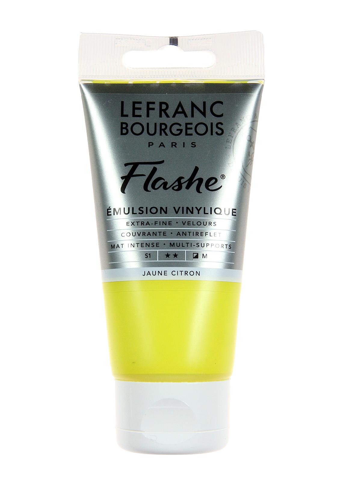 Flashe Vinyl Paint 80 ml lemon yellow