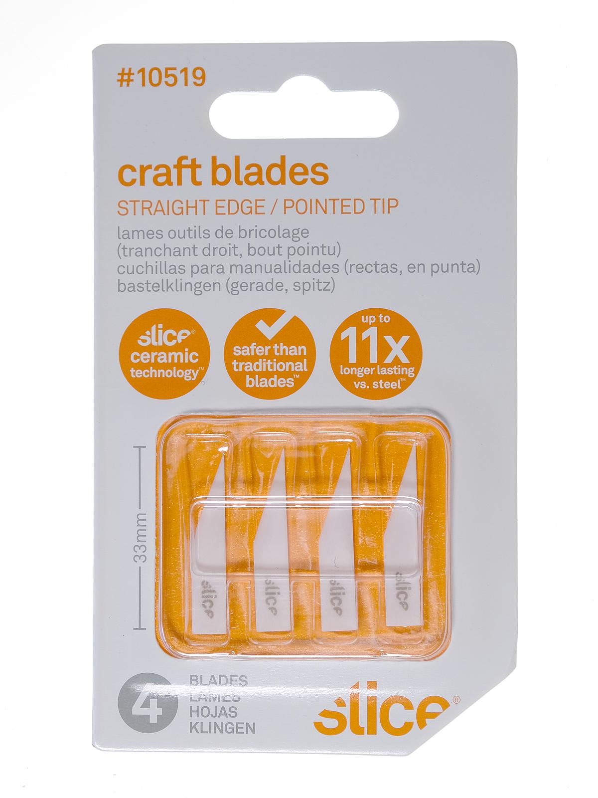 Replacement Craft Blade Pack Of 4