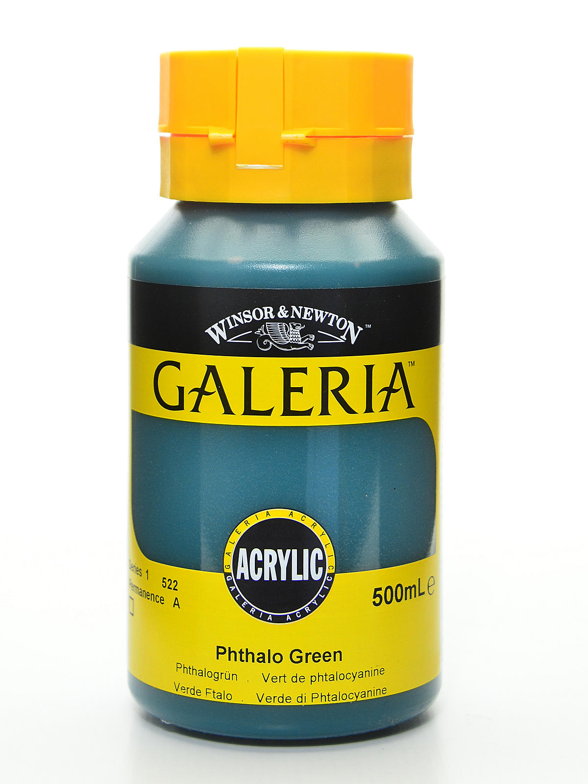 Galeria Flow Formula Acrylic Colours phthalo green 500 ml 522