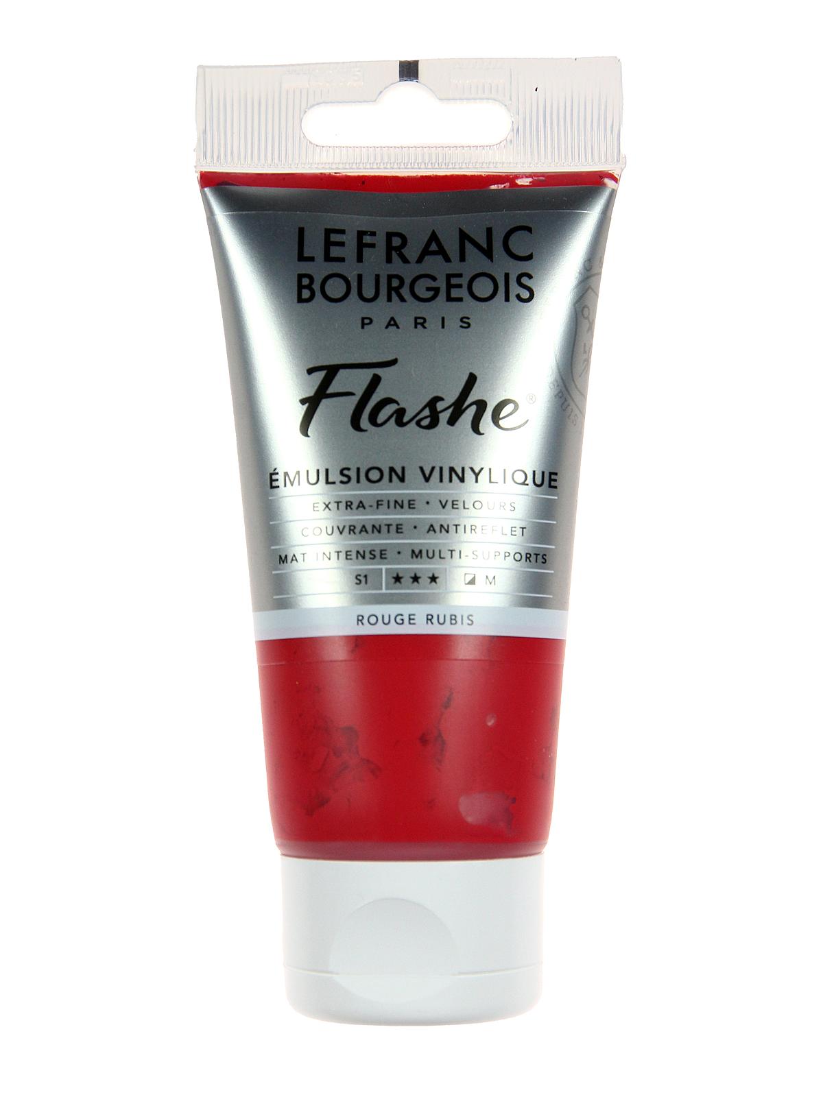 Flashe Vinyl Paint 80 ml ruby red