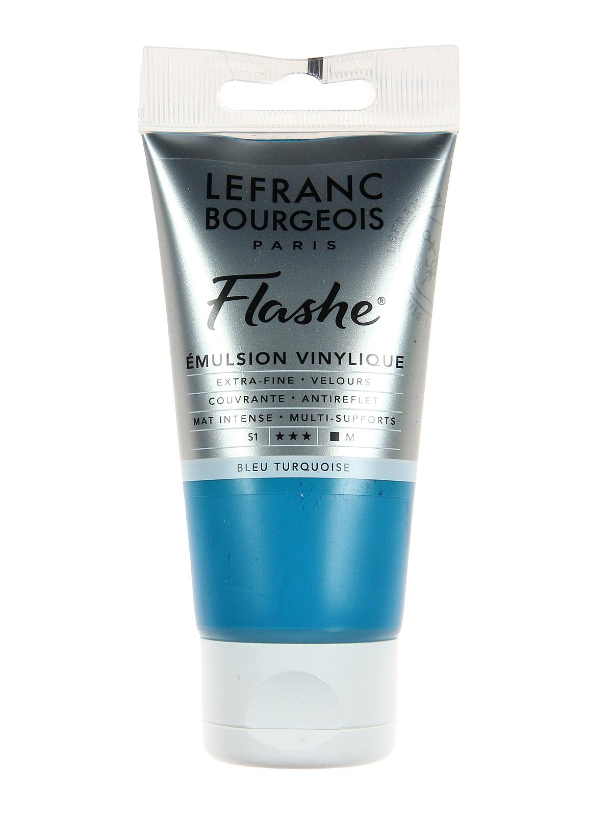 Flashe Vinyl Paint 80 ml turquoise blue