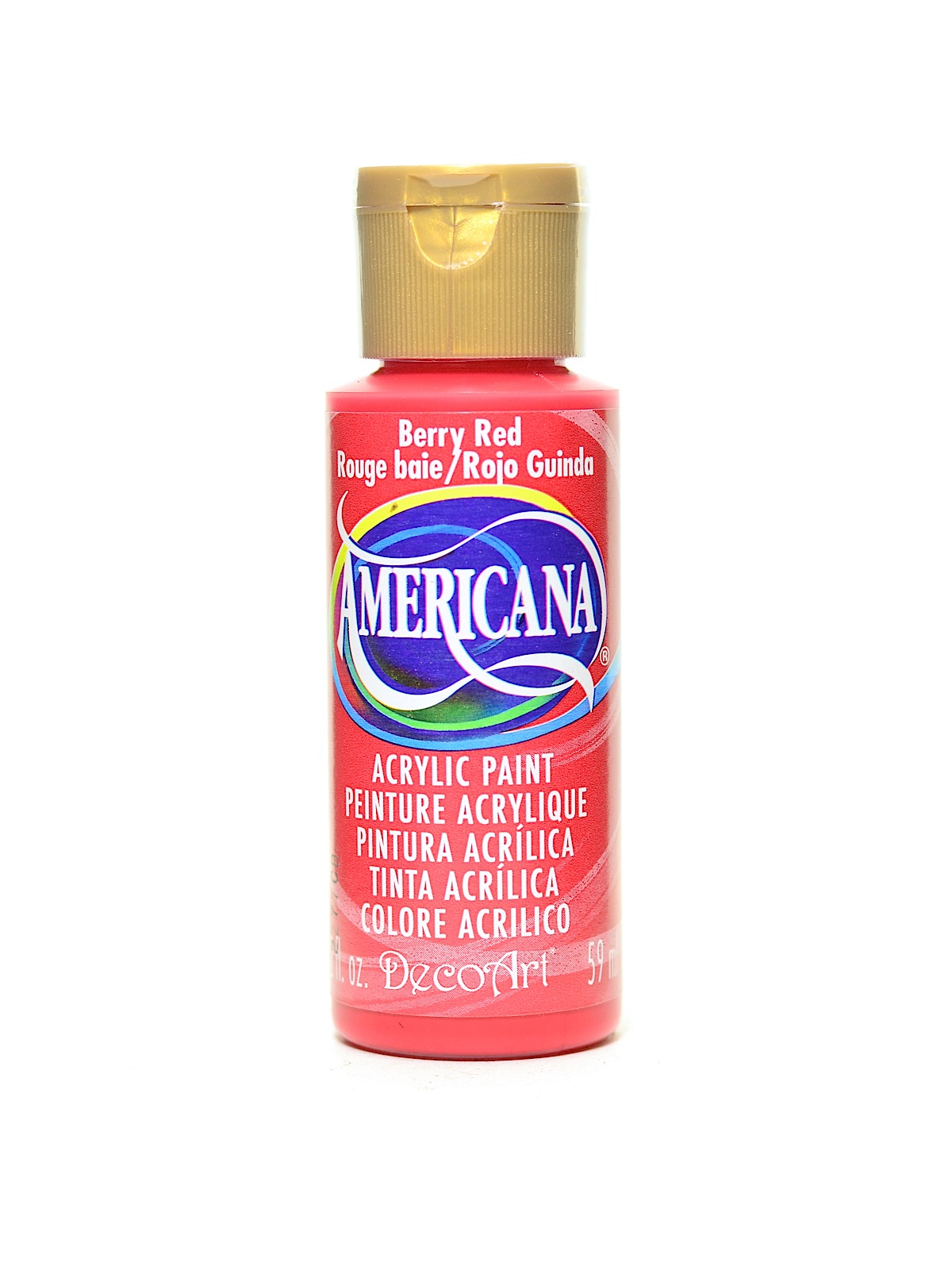 Americana Acrylic Paints berry red 2 oz.