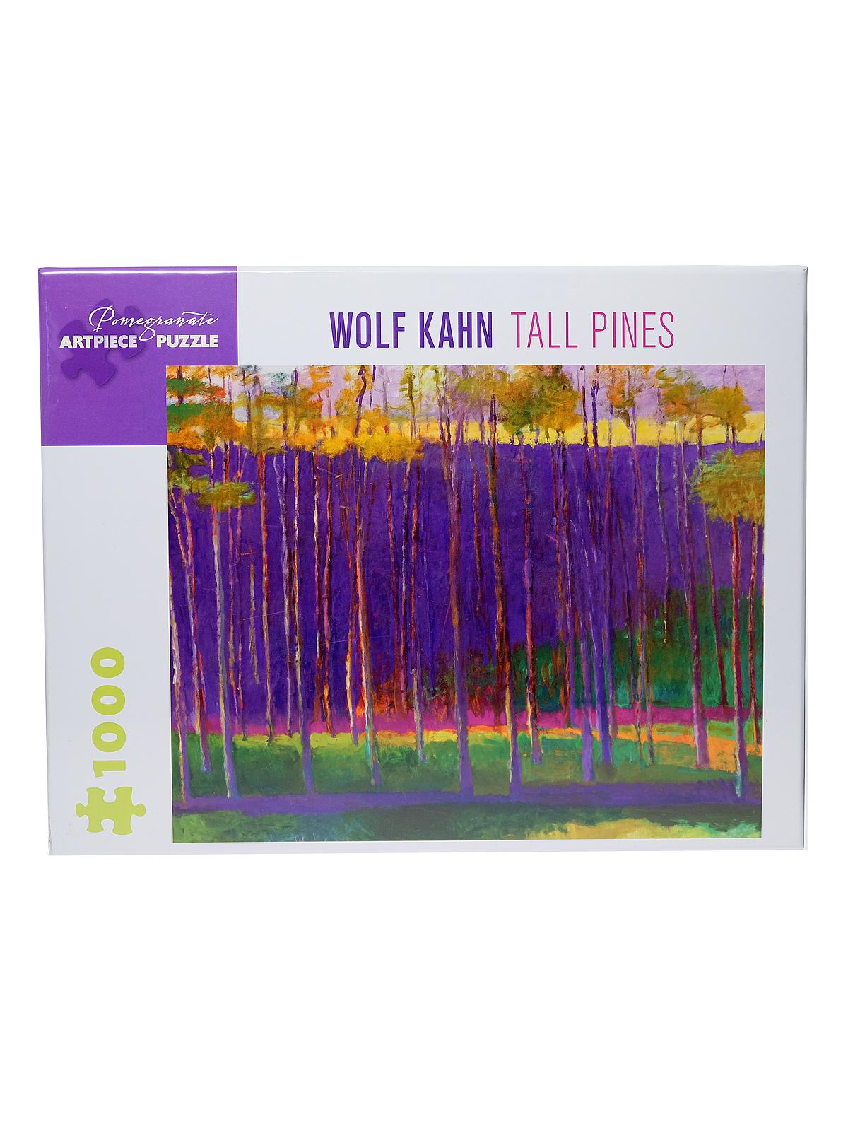 1000-Piece Jigsaw Puzzles Wolf Kahn: Tall Pines