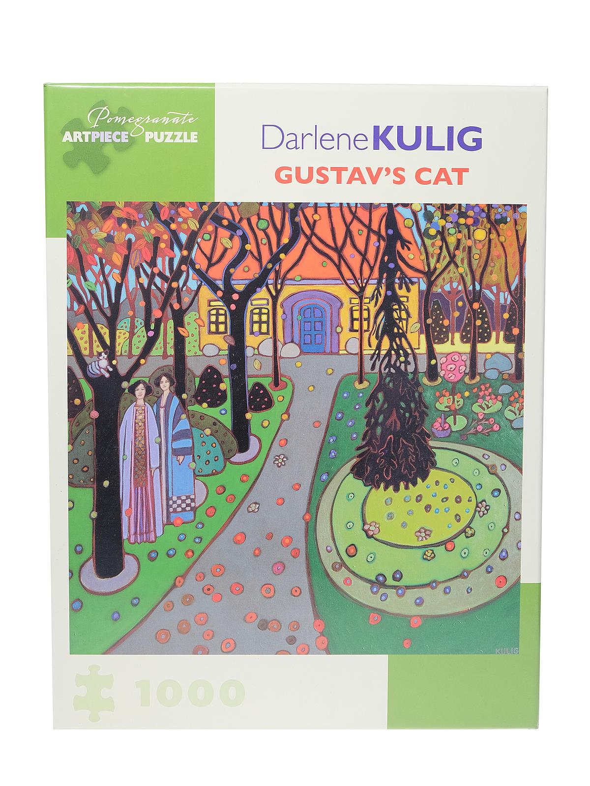 1000-Piece Jigsaw Puzzles Darlene Kulig: Gustav's Cat