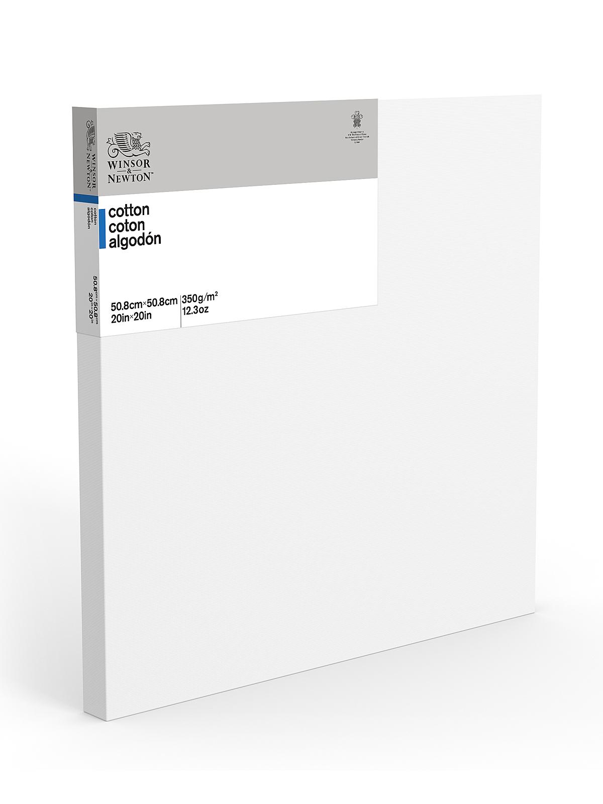 Classic Cotton Stretched Canvas Deep Edge 20 in. x 20 in.