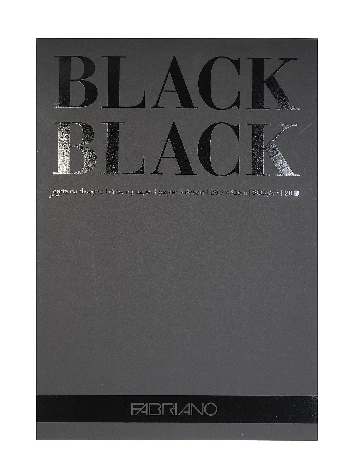 BLACK BLACK Pads 11.75 in. x 16.5 in. 300 gsm 20 pages